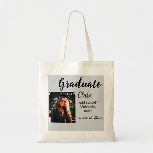 Afstuderen voegt naamklasse van 20xx congrats toe  tote bag (Voorkant)
