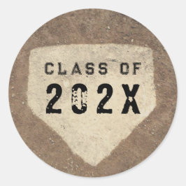 Afstuderen Voetbal 2025 Ronde Sticker