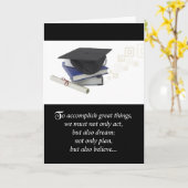 Afstuderen-voltooiing Kaart (Gele Bloem)