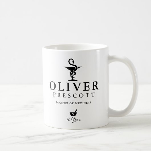 Afstuderen voor apothekers | Pensionering Koffiemok (Rechts)