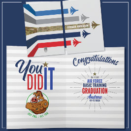 Afstuderen voor basistraining van de luchtmacht 32 kaart