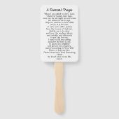 Afstuderen voor brandweerkorpkaartenbrandblussers handwaaier (Achterkant)