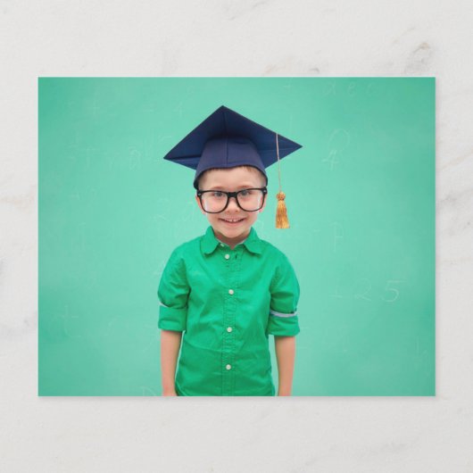 Afstuderen voor gebold fotoKindergarten (Achterkant)