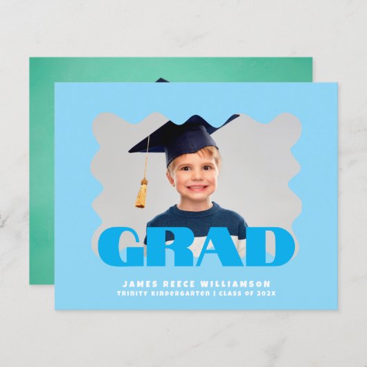 Afstuderen voor gebold fotoKindergarten (Voorkant / Achterkant)