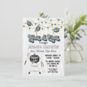 Afstuderen voor Grill and Chill BBQ gedeeltelijk Kaart (Staand voorkant)