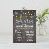 Afstuderen voor Grill and Chill BBQ gedeeltelijk Kaart (Staand voorkant)