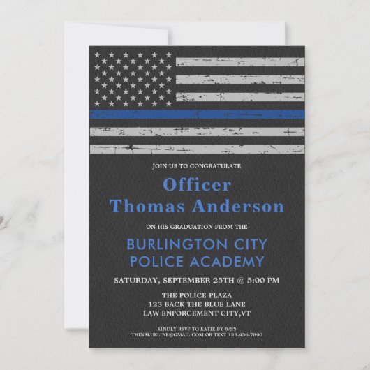 Afstuderen voor handhaving van de wet op de blauwe kaart (Voorkant)