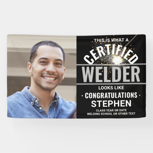 Afstuderen voor het lassen van torch Certified Wel Spandoek (Horizontaal)