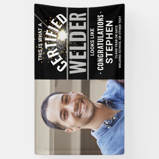 Afstuderen voor het lassen van torch Certified Wel Spandoek (Verticaal)