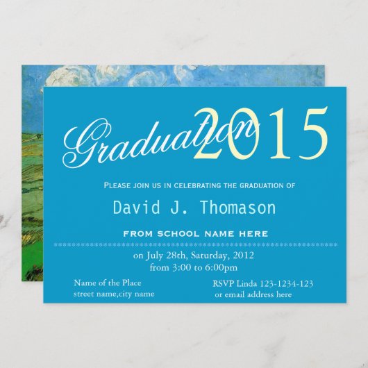 Afstuderen voor het schilderen van fijnmazige tarw kaart (Voorkant / Achterkant)