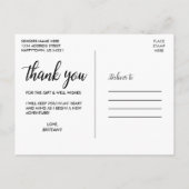 Afstuderen voor kalligrafie 4 Foto collage Harteli Briefkaart (Achterkant)