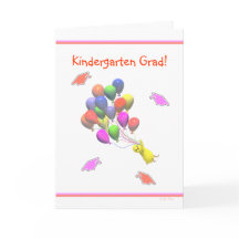 Afstuderen voor kinderen in de luiers en ballonnen