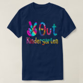 Afstuderen voor Kindergarten - Verf Afgelopen dag T-shirt (Design voorkant)