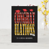 afstuderen voor kleinzoon 2025 kaart (Gele Bloem)