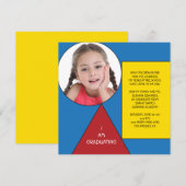 Afstuderen voor kleuterscholen/kindergarten kaart (Voorkant / Achterkant)