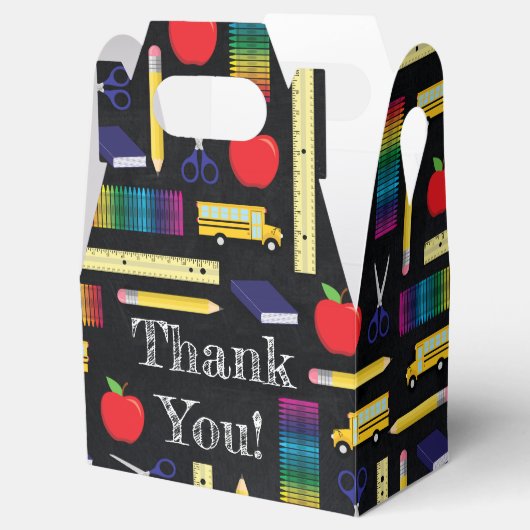 Afstuderen voor leerlingwezen bedankdoosjes (Geopend)