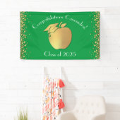 Afstuderen voor lerarenonderwijs Groen goud Spandoek (Insitu)