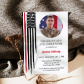 Afstuderen voor mariniersopleiding, militaire vlag kaart