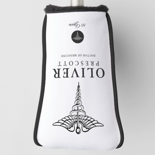 Afstuderen voor medisch beroepsbeoefenaars | Pensi Golfheadcover (Draai 90)