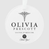 Afstuderen voor medisch beroepsbeoefenaars | Pensi Ornament (voorkant)