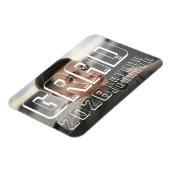 Afstuderen voor moderne blote typografie Foto Magneet (Linkerzijde)