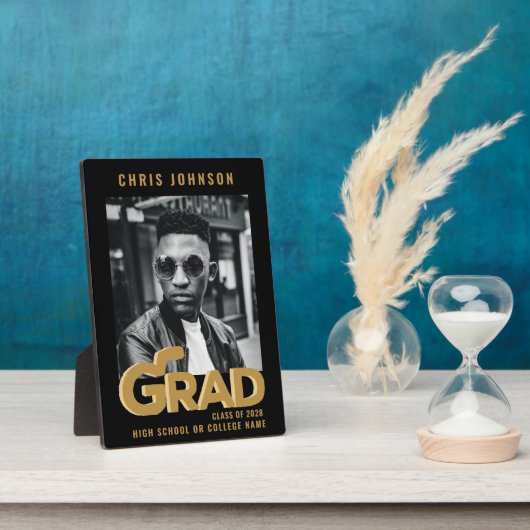 Afstuderen voor moderne goudkoorts Foto Fotoplaat (Zijkant)