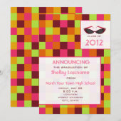 Afstuderen voor pleinen en zonnebrillen Aankondigi Kaart (Voorkant / Achterkant)