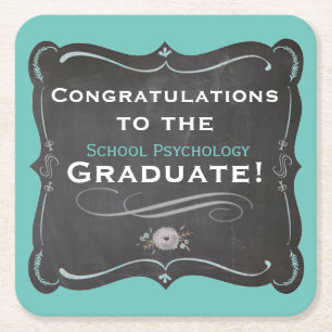 Afstuderen voor schoolpsychologie Onderzetters