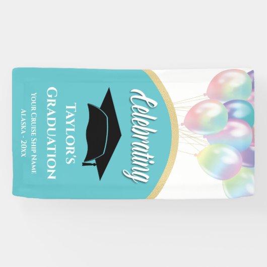 Afstuderen voor schuifdeur achter deur spandoek (Horizontaal)