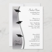 Afstuderen voor Silver & Black Music Kaart (Achterkant)