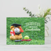 Afstuderen voor tennisspeler (Staand voorkant)