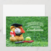 Afstuderen voor tennisspeler (Voorkant / Achterkant)