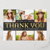 Afstuderen voor toekomstige FOLIE - Hartelijk dank Uitnodiging (Voorkant)