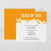 Afstuderen voor verf kaart (Voorkant / Achterkant)