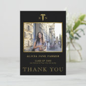 Afstuderen voor verpleegkundigen eenvoudige modern bedankkaart (Staand voorkant)