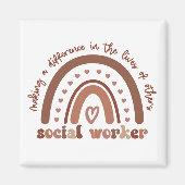 Afstuderen voor waardering van maatschappelijk wer magneet (Voorkant)