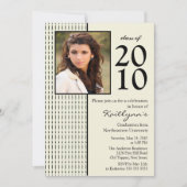 Afstuderen voor zwarte & Cream-foto's Kaart (Voorkant)