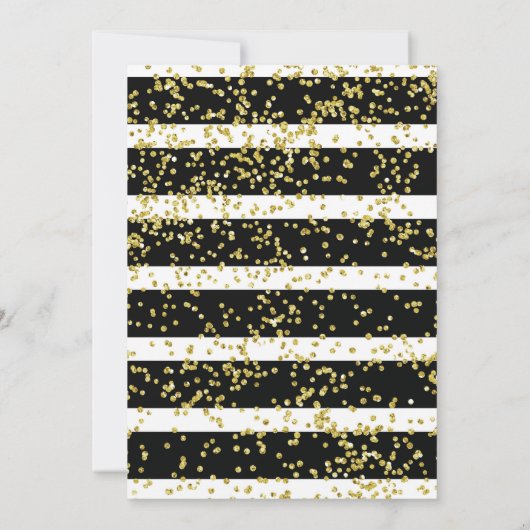 Afstuderen voor zwarte en witte strepen kaart (Achterkant)