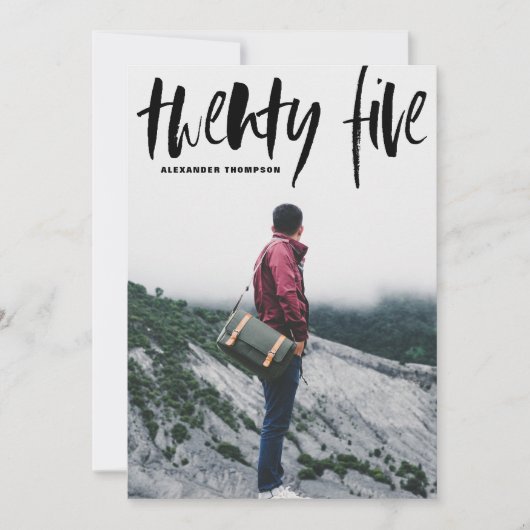 Afstuderen voor zwarte penselen kaart (Voorkant)