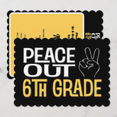 Afstuderen Vrede Uit 6e klas Partij Kaart (Voorkant / Achterkant)