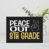 Afstuderen Vrede uit 8e graadpartij Kaart (Staand voorkant)