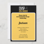 Afstuderen Vrede uit 8e graadpartij Kaart (Achterkant)