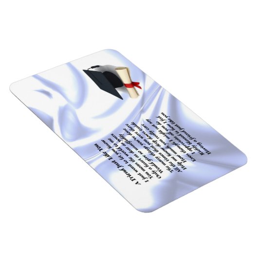 Afstuderen vriend gedicht magneet (Rechterzijde)