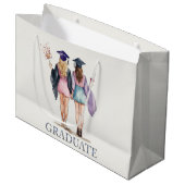 Afstuderen vrienden groot cadeauzakje (Voorkant Gekanteld)