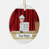 AFSTUDEREN - VROUW KERAMISCH ORNAMENT (Rechts)