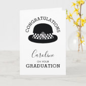 Afstuderen vrouwelijke politieagent | Uitstappen Kaart (Gele Bloem)