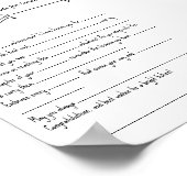 Afstuderen vult ontbrekende woorden in poster (Hoek)