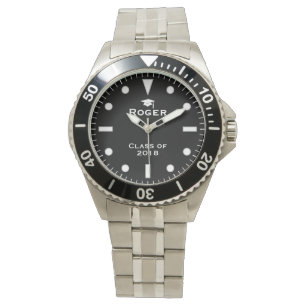 Afstuderen Watch Oxford Black Dial Horloge