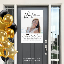 Afstuderen Welkom, één foto Poster