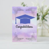 Afstuderen wens kaart (Staand voorkant)